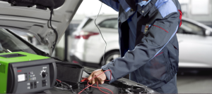 Photo Of A Auto Electrical Mechanic Working